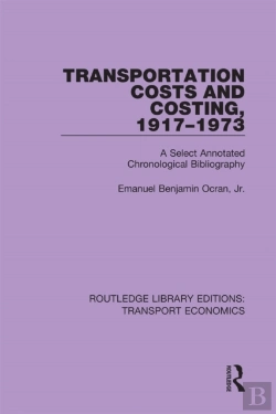 Bertrand.pt - Transportation Costs And Costing, 1917-1973