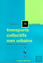 Transports Collectifs Non Urbains ; Annuaire Statistique, Evolution 1993-1998