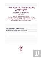 Tratado De Obligaciones Y Contratos Volumen I: Teoria Generaol