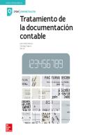 Tratamiento De La Documentacion Contable. Libro Del Alumno