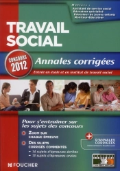 Travail Social Annales Corrigees Concours 2012