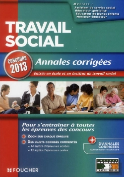 Bertrand.pt - Travail Social Annales Corrigees Concours 2013