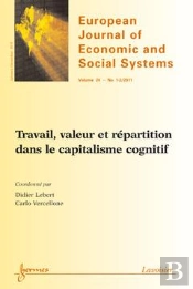 Travail Valeur Et Repartition Dans Le Capitalisme Cognitif European Journal Of Economic And Social S