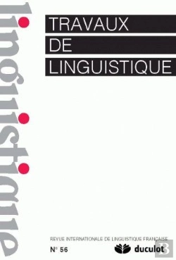 Bertrand.pt - Travaux De Linguistique (Édition 2008)