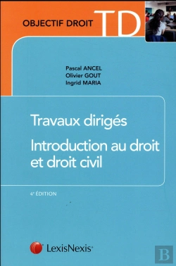 Bertrand.pt - Travaux Diriges D'Introduction Au Droit Et Au Droit Civil
