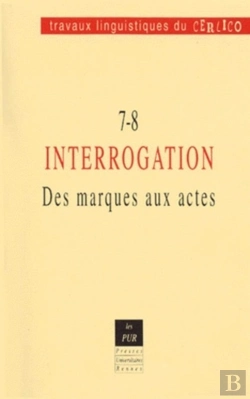 Bertrand.pt - Travaux Linguistiques Du Cerlico, N° 7-8/2000