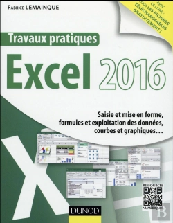 Bertrand.pt - Travaux Pratiques Avec Excel 2016 - Saisie Et Mise En Forme, Formules Et Exploitation Des Donnees...