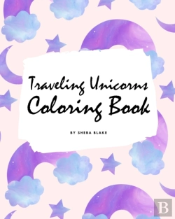 Bertrand.pt - Traveling Unicorns Coloring Book For Children (8x10 Coloring Book / Activity Book)