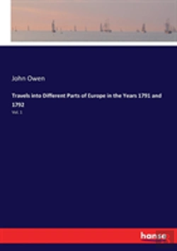 Bertrand.pt - Travels Into Different Parts Of Europe In The Years 1791 And 1792