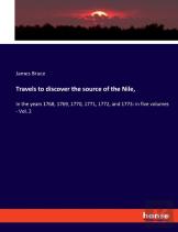Travels To Discover The Source Of The Nile,