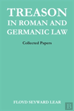 Bertrand.pt - Treason In Roman And Germanic Law