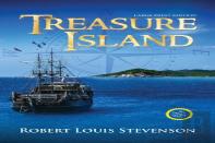 Treasure Island (Annotated, Large Print)