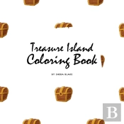 Treasure Island Coloring Book For Children (8.5x8.5 Coloring Book / Activity Book)