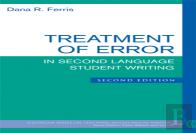 Treatment Of Error In Second Language Student Writing, Second Edition