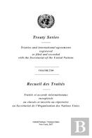 Treaty Series 2769 (English/French Edition)
