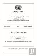 Treaty Series 2825 (English/French Edition)