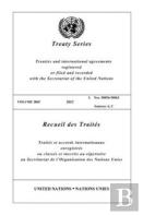 Treaty Series 2865 (English/French Edition)
