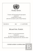 Treaty Series 2916 (English/French Edition)