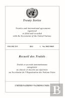Treaty Series 2919 (English/French Edition)