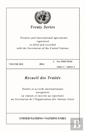Treaty Series 3012 (English/French Edition)