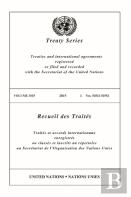 Treaty Series 3025 (English/French Edition)