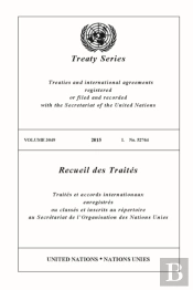 Treaty Series 3049 (English/French Edition)