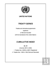Treaty Series Cumulative Index