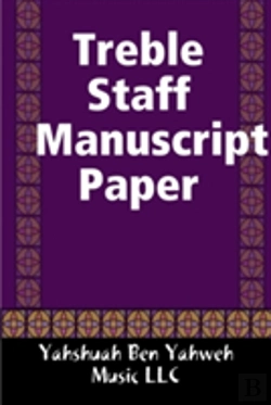 Bertrand.pt - Treble Staff Manuscript Paper