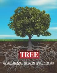 Tree Coloring Book For Kids