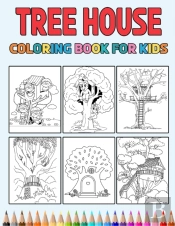 Tree House Coloring Book For Kids