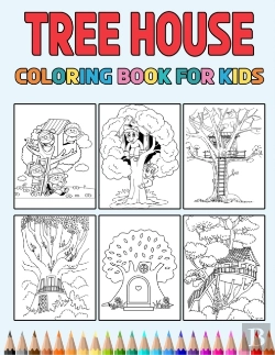 Bertrand.pt - Tree House Coloring Book For Kids