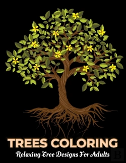 Bertrand.pt - Trees Coloring Relaxing Tree Designs For Adults