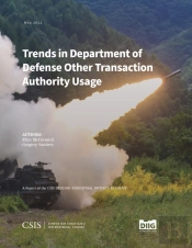 Trends In Department Of Defense Other Transaction Authority Usage