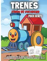 Trenes Libro De Colorear Para Ninos