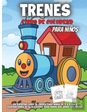 Trenes Libro De Colorear Para Ninos