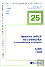 Trente Ans De Droit De La Distribution A Travers L A Lettre De Distribution