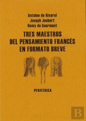 Tres Maestros Del Pensamiento Francés En Formato Breve