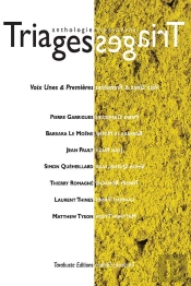 Triages Anthologie Vol. I (2020) - Voix Unes & Premieres