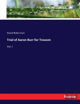 Trial Of Aaron Burr For Treason