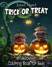 Trick Or Treat A Halloween Coloring Book For Kids