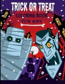 Bertrand.pt - Trick Or Treat Coloring Book For Kids Ages 4-8