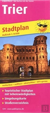 Trier, City Map 1:14,000