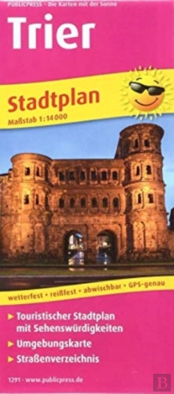 Bertrand.pt - Trier, City Map 1:14,000