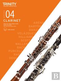 Trinity College London Clarinet Exam Pieces From 2023: Grade 4
