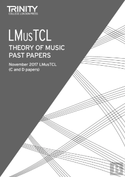 Bertrand.pt - Trinity College London: Past Papers: Lmustcl (Nov 2017)
