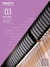 Trinity College London Piano Exam Pieces Plus Exercises From 2021: Grade 3