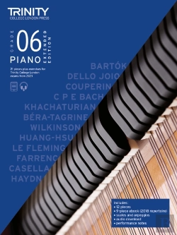 Bertrand.pt - Trinity College London Piano Exam Pieces Plus Exercises From 2021: Grade 6 - Extended Edition