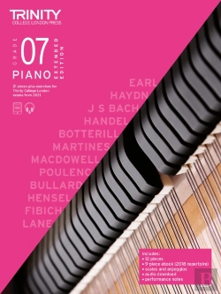 Bertrand.pt - Trinity College London Piano Exam Pieces Plus Exercises From 2021: Grade 7 - Extended Edition