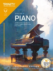 Trinity College London Piano Exam Pieces Plus Exercises From 2023: Grade 1: Extended Edition