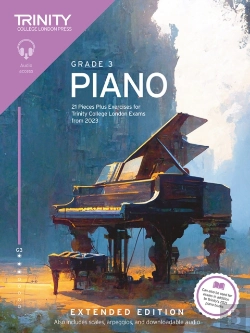 Bertrand.pt - Trinity College London Piano Exam Pieces Plus Exercises From 2023: Grade 3: Extended Edition